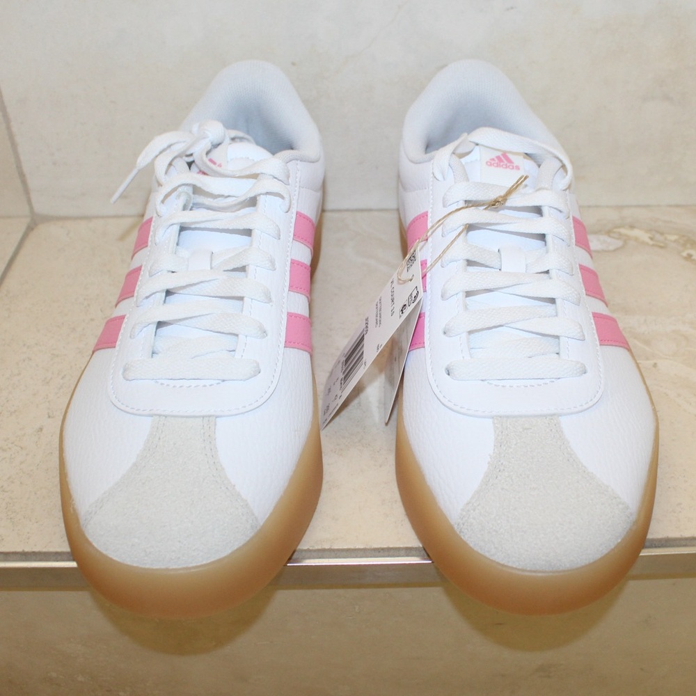 Adidas VL Court 3.0 sneakers (women’s 9.5) (NWT) - Picture 4 of 15